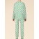 Set for girls, height 104 cm, light green color