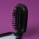 The comb is massage, folding, mirror, 9.5 × 5.5 cm, black color