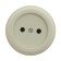 Rosette "Hit", 220 V, 16 A, invoice, without hiding/curtains, white