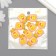 Decor for creativity plastic "Bank with chicken" 2.2x2x1.2 cm