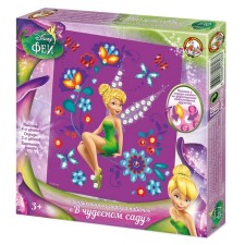 Set for creativity. Application from rhinestones and sequins “Fairies. In the wonderful garden 