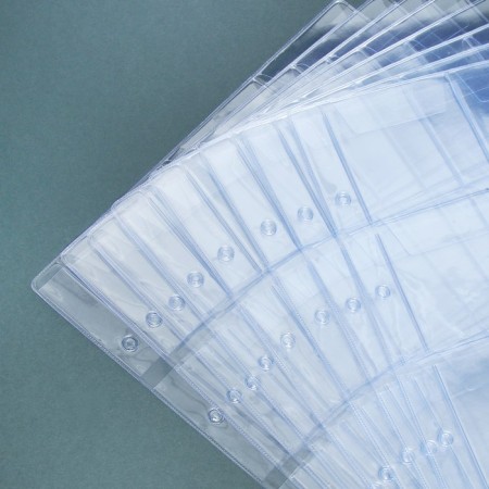 Set of coins sheets, Optima format, 10 sheets 200 x 250 mm, 12 cells 50 x 50 mm-2