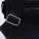 Male bag, black color