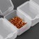 Organizer for storing trifles, with a suspension, 7 removable departments, 20.5 × 4.5 × 2 cm, the color is transparent