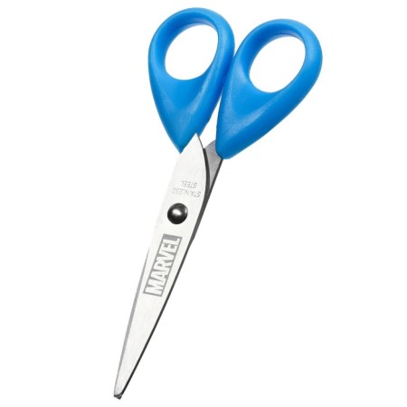Baby scissors 13 cm, with a protective cap, spider-man-1