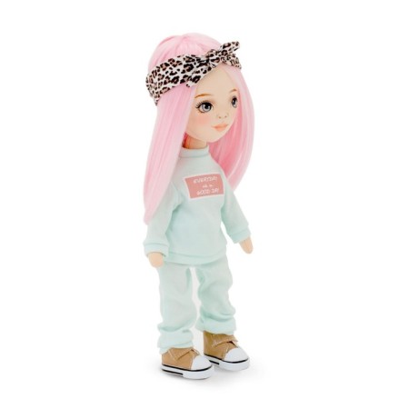 Billie soft doll “In a mint -colored tracksuit”, 32 cm, series: Sports style-2