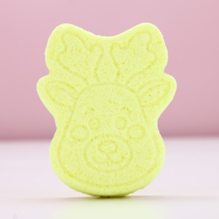 The bath bomb “Shine!”, 130 g, aroma of almonds and milk, pure happiness-2
