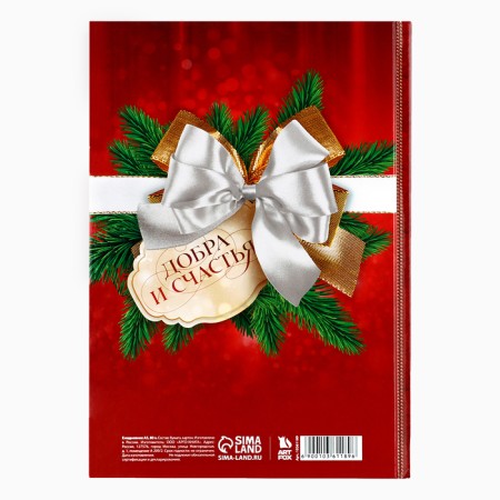 Classic diary 7BC A5, 80 liters "Happy New Year! Good and happiness!"-3