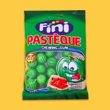 Watermelon chewing gum with sour-sour waterfield, 90 g