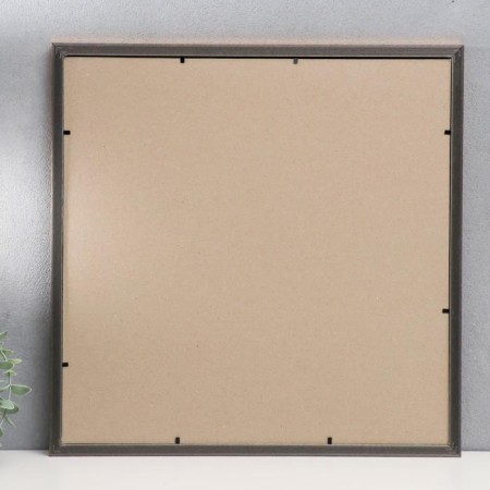 Photo frame plastic 40x40 cm, aged gold (plastic screen)-2