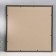Photo frame plastic 40x40 cm, aged gold (plastic screen)
