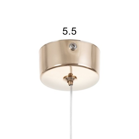 Lamp Bayerlux "Alamo" 3W 4000k gold 3x3x50-150 cm-6