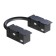 Connector -conductive flexible Arte Lamp Optima A740406, 1.8x20x1.8 cm, black