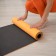 Sangh yoga rug, 183x61x0.6 cm, orange color