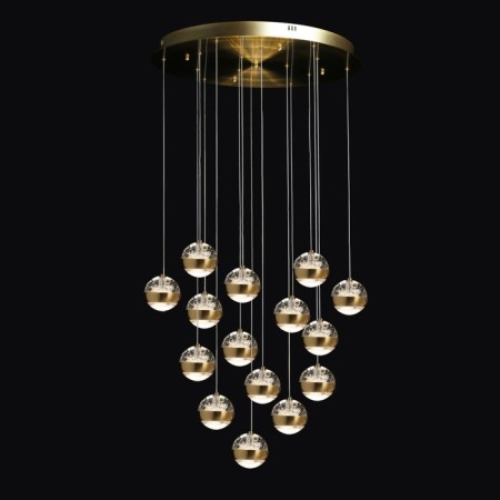 Chandelier "Capelia", size 65x295x65 cm, 90W 15XLED SMD Board IP 20-1