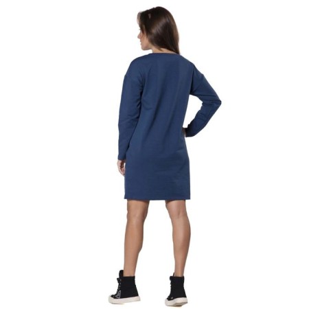 A dress from a footer, size 52, blue color-3