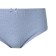 Panties female slips "peas", blue color, size 50
