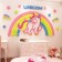 Interior stickers "unicorn", children's decor on the wall, panel 120 x 58 cm