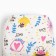 Children's sliders, white color, height 62-68cm