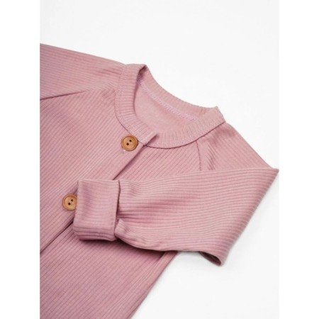 Children's overalls with a fascion cap, height 86 cm, pink color-3