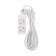 Extension cord Standard 2 nests, 5m, 3x1.0mm², s/h, white rexant