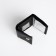 Male purse for magnet, department for bills, for maps, for coins, black color