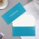 Money envelope "Gratitude!" turquoise background, 16.2x8.3 cm