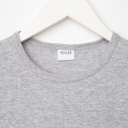 T -shirt children's minku color gray, height 158-5
