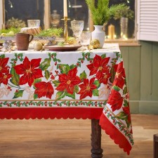 The tablecloth of the New Year's share 