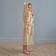 Terry robe children's "Follow Me" rr 30 (98-104 cm), beige