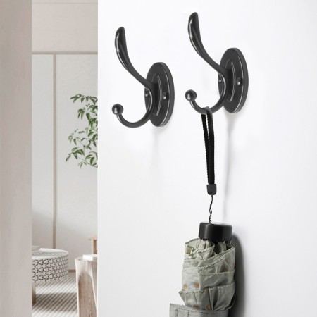 Furniture hook Cappio Love, two -rod, black-8