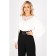 Female blouse, size 44, white color