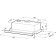 Exposure Krona Kamilla Slim 600, built -in, 550 m3/h, 3 speeds, 60 cm, silver