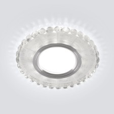 A spotlight with LED lighting Elektrostandard, Ligat, 101x101x19 mm, G5.3, 4200K, Mirror, White color