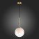 STL LUCE Sus. SL1190.203.01. Cassius. 1x60 W, E27, 20x20x40 cm, golden color