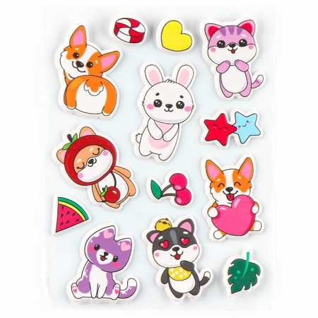 Set for creativity "animals", stickers for decor-1