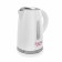 Electric kettle "Castle EK-1701M", plastic, 1.7 l, 1850 watts, white-gray color