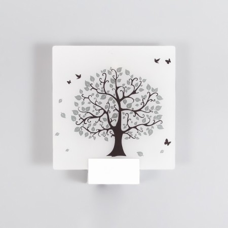 Bra "tree" LED 6W 4000k white 24x6x24 cm-1
