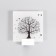 Bra "tree" LED 6W 4000k white 24x6x24 cm