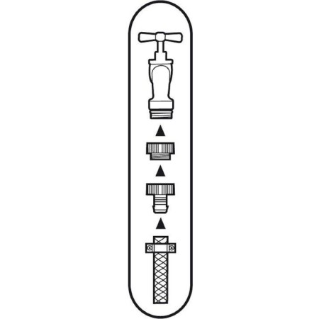 Fitting, internal thread 3/4 "(19 mm) - 1" (25 mm), fast -fast connection, plastic-1