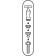 Fitting, internal thread 3/4 "(19 mm) - 1" (25 mm), fast -fast connection, plastic