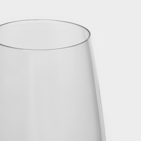 A set of glasses for champagne Lord, 340 ml, crystal glass, 4 pcs-4