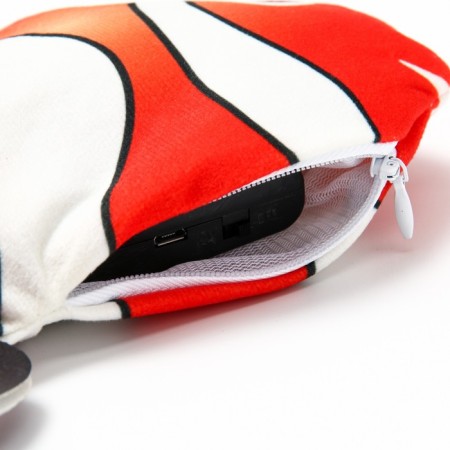 A toy for cats "Clown Fish" with a moving tail and with a USB-ship, 28 cm-3