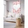 Decorative panel with photo printing "Heart of flowers", vertical, size 100x150 cm