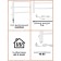 ARIS Robe electric heated towel rail, 400x600 mm, 6 crossbars, white