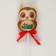 Soft toy in a bouquet "Beloved Teacher" owl on a stick
