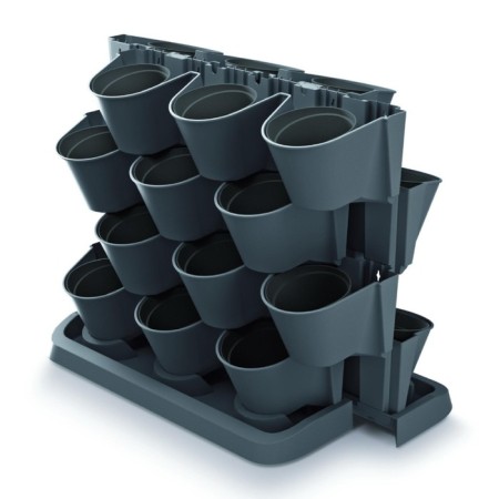 Vertical garden, black color, Cascade Garden-1