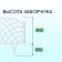 Decorative fence, 34 × 270 cm, 6 sections, plastic, white, “diadem”