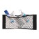 Torso luggage grid for niches, 25 × 60 pocket on sticky tape