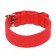 Four-layer collar, 64 x 4 cm, Osh 50-58 cm, polyester, red
